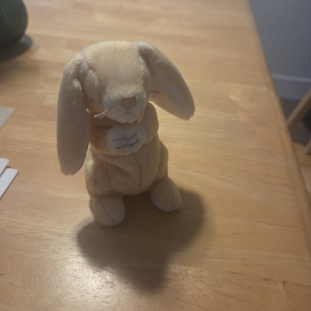 2000 Grace Plush Tan Bunny Toy